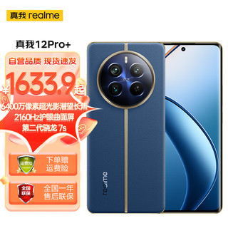 12 Pro+ 6400万超光影潜望长焦 2160Hz护眼曲面屏 大师奢表设计 5G手机 12GB+256GB 深海潜航