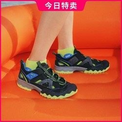 SKECHERS 斯凯奇 男中大童|童鞋春夏季儿童凉鞋耐磨轻便舒适男童鞋