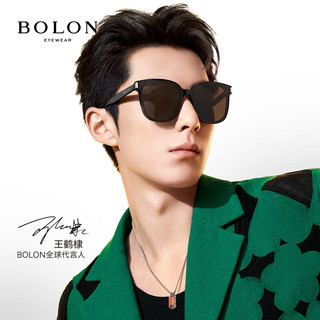 暴龙（BOLON）眼镜近视墨镜男遮阳镜女款带度数太阳镜潮TCBL3111 C10-灰色 1.56非偏光(300度以内)