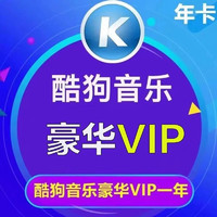 KUGOU 酷狗音乐 酷狗豪华VIP会员年卡 12个月