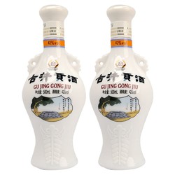 古井贡酒 怀旧版浓香型白酒42度500ml*2瓶装纯粮酒口粮酒