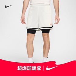 Nike耐克官方杜蘭特DNA男速干二合一籃球美式短褲耐克雙勾FN8097