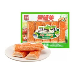 客唻美 韩国进口客唻美即食蟹味蟹柳蟹肉棒低脂健康轻食寿司90g火锅烧烤