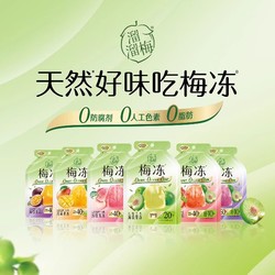 LIUM 溜溜梅 蒟蒻果冻健康零食梅冻120g 多口味