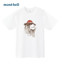 mont·bell montbell日本户外休闲运动通勤透气百搭潮短袖中性男女款T恤