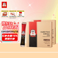 正官庄 EVERYTIME红参饮品Ⅱ代红参液 每100g中红参含量15% 10g*30包*2盒 新包装