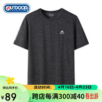 OUTDOOR PRODUCTS OD凉感T恤男24春夏透气舒适圆领短袖运动休闲服 OFTX421387