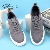 Satchi Sport 沙驰运动 男鞋布鞋简约帆布鞋舒适透气低帮板鞋轻质系带男式休闲鞋
