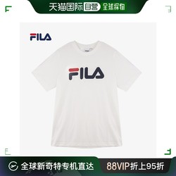 韩国直邮Fila 运动T恤 [FILA] 线条 短袖T恤 FS2RSA2001X-OWH