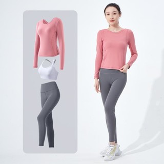 HATHA YOGA 哈他 运动套装女春季瑜伽服套装时尚焕新运动裤跑步透气