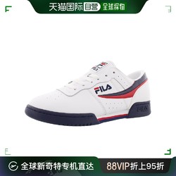 FILA 斐乐 美国直邮斐乐男款运动鞋白色低帮套穿平底经典舒适缓震防滑透气