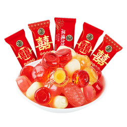 徐福记 婚庆喜糖 硬糖果 休闲零食750g/袋 (新老包装随机发货)(约165颗)