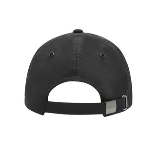 卡宾男士棒球帽LOGO章仔时尚百搭潮流帽子3242309003 煤黑色01 可调节