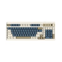 AULA 狼蛛 S99三模键盘 机械手感 RGB背光拼色静音电脑键盘