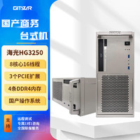 GITSTAR集特 国产化海光HG3250 双网口商用办公台式机电脑主机GPC-160（16G/1TSSD/风华 4G） GM9-5001-01
