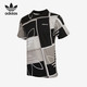  adidas 阿迪达斯 官方正品AOP LOGO PLAY T男子运动短袖T恤 H31314　