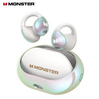 MONSTER 魔声 Open Ear AC600开放式蓝牙耳机 骨传导概念蓝牙耳机无线夹耳式不入耳耳夹式