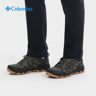 Columbia哥伦比亚户外男子轻盈缓震防水耐磨抓地徒步登山鞋DM0075 213（深军绿色） 41 (26cm)