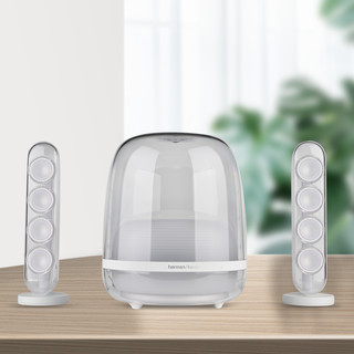 百亿补贴：Harman kardon 哈曼·卡顿 哈曼卡顿 SoundSticks 4 无线蓝牙音箱水晶4代桌面