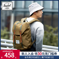 Herschel Supply 和行 Herschel Retreat 经典色时尚潮流男女双肩包书包背包潮牌 10066