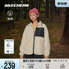 SKECHERS 斯凯奇 美拉德针织外套女冬季柔软羊羔绒材质宽松版型上衣