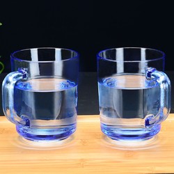 Scybe 喜碧 诺顿蓝色高硼硅玻璃水具水杯茶杯 诺顿250ml*2