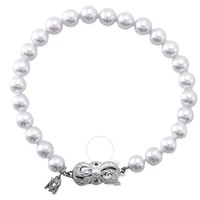 MIKIMOTO 御木本 6.5mm-6mm A级Akoya珍珠手链 配18K白金搭扣