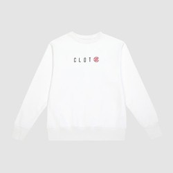 CLOT 凝结集团 C-Culture系列 LOGO印花圆领纯棉卫衣 陈冠希主理