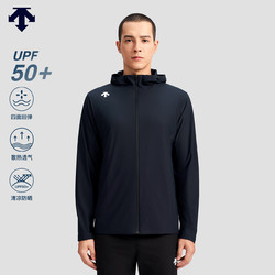 DESCENTE 迪桑特 综训男士防晒服防晒衣UPF50外套针织上衣新款