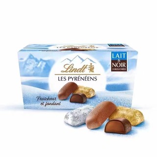 Lindt 瑞士莲 冰山巧克力雪融混合口味175克圣诞节零食糖果