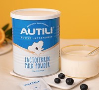 AUTILI 澳特力 乳铁蛋白调制乳粉婴幼儿童宝宝免疫球蛋白澳洲进口 大蓝罐60袋