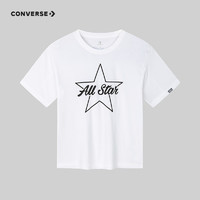 CONVERSE 匡威 儿童童装T恤CNVN-TE-F784 纯白色 160/76