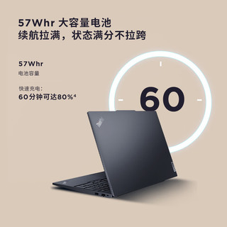 ThinkPad 思考本 ThinkPad E16 AI 2024款 Ultra版 16英寸 轻薄本 黑色（Core Ultra7 155H、核芯显卡、32GB、1TB SSD、2.5K、IPS、60Hz)