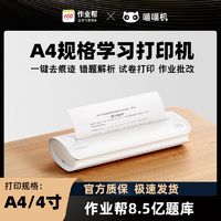 PAPERANG 喵喵机 作业帮喵喵机A4学生试卷错题打印机F1S宽幅超清家用办公无墨热敏