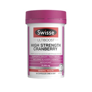 Swisse 斯维诗 高浓度蔓越莓胶囊25000mg 30粒/瓶