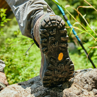LA SPORTIVA 徒步鞋男女户外轻量休闲皮质轻量环保登山鞋hike leather 灰褐/苔色 45