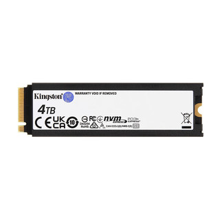Kingston 金士顿 FURY 4TB SSD固态硬盘 M.2接口(NVMe PCIe 4.0×4) Renegade系列 散热器 读速7300MB/s