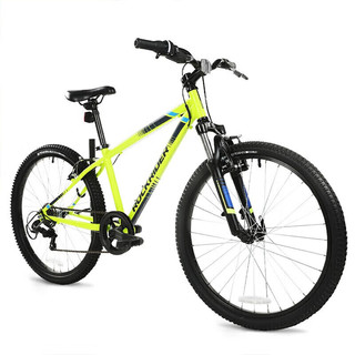 迪卡侬儿童自行车山地车男女孩单车OVBK24寸黑色140-155cm6速-4296068