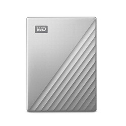 Western Digital 西部数据 2.5英寸移动硬盘 Ultra 银色Type-C接口 2TB