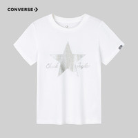 CONVERSE 匡威 儿童童装T恤CNVG-TE-F678 纯白色 120/60