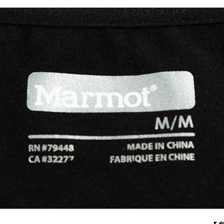 Marmot 土拨鼠 户外运动春夏款断码清仓收腰显瘦休闲短袖T恤女