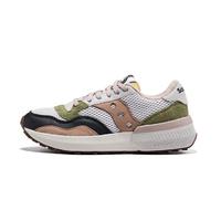 saucony 索康尼 JAZZ NXT情侣复古休闲拼接皮革潮流百搭运动休闲鞋