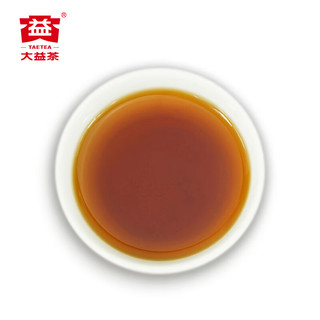 TAETEA 大益 茶叶 润品普洱老熟茶 11年陈官仓 口粮茶熟茶（1301）自己喝 单饼装357g