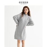 GUESS 盖尔斯 女士拼接短款毛线连衣裙-W3BK1LZ2ZK2