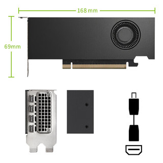 挚科全新NVIDIA RTX4000 SFF Ada 20G 盒包 建模渲染专业绘图设计师显卡丽台专业图形显卡