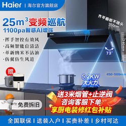 Haier 海尔 25m³变频吸油烟机燃气灶套装