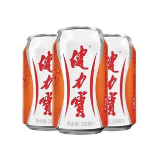 JIANLIBAO 健力宝 运动型碳酸饮料 橙蜜味饮料 330ml*12罐