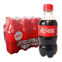 Coca-Cola 可口可乐 瓶装小瓶碳酸饮料聚会年货整件 300ml/6瓶 果粒橙