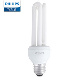 PHILIPS 飞利浦 U型节能灯标准型节能灯E27螺口23W 3U白光（6500K)