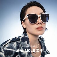 MOLSION 陌森 墨镜女高级感偏光眼镜防晒防紫外线太阳镜MS3025